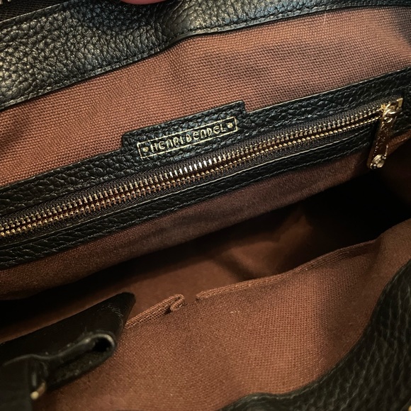 Henri Bendel Noho Laced Gusset Handbag - Picture 9 of 12